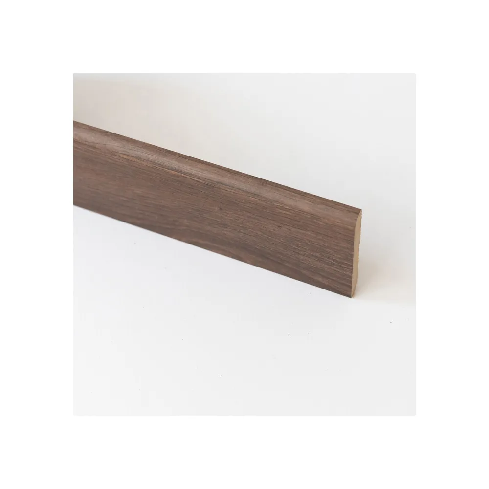 BATTISCOPA 70X10 MM MDF 240 CM NOCE SCURO (10 BATTISCOPA 70X10 MM MDF 240 CM NOCE SCURO (10