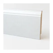 BATTISCOPA 120X14 MDF BAROCCO 240 CM ALLUMINIO (5