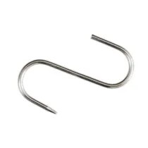 GANCIO INOX P/MACELLAIO 140 X 6 MM* (10