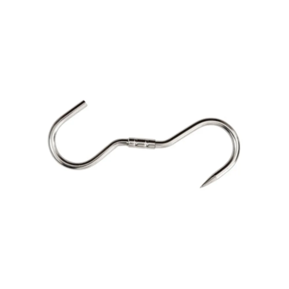 GANCIO INOX P/MACELLAIO GIREVOLE 210 X  9 MM*
