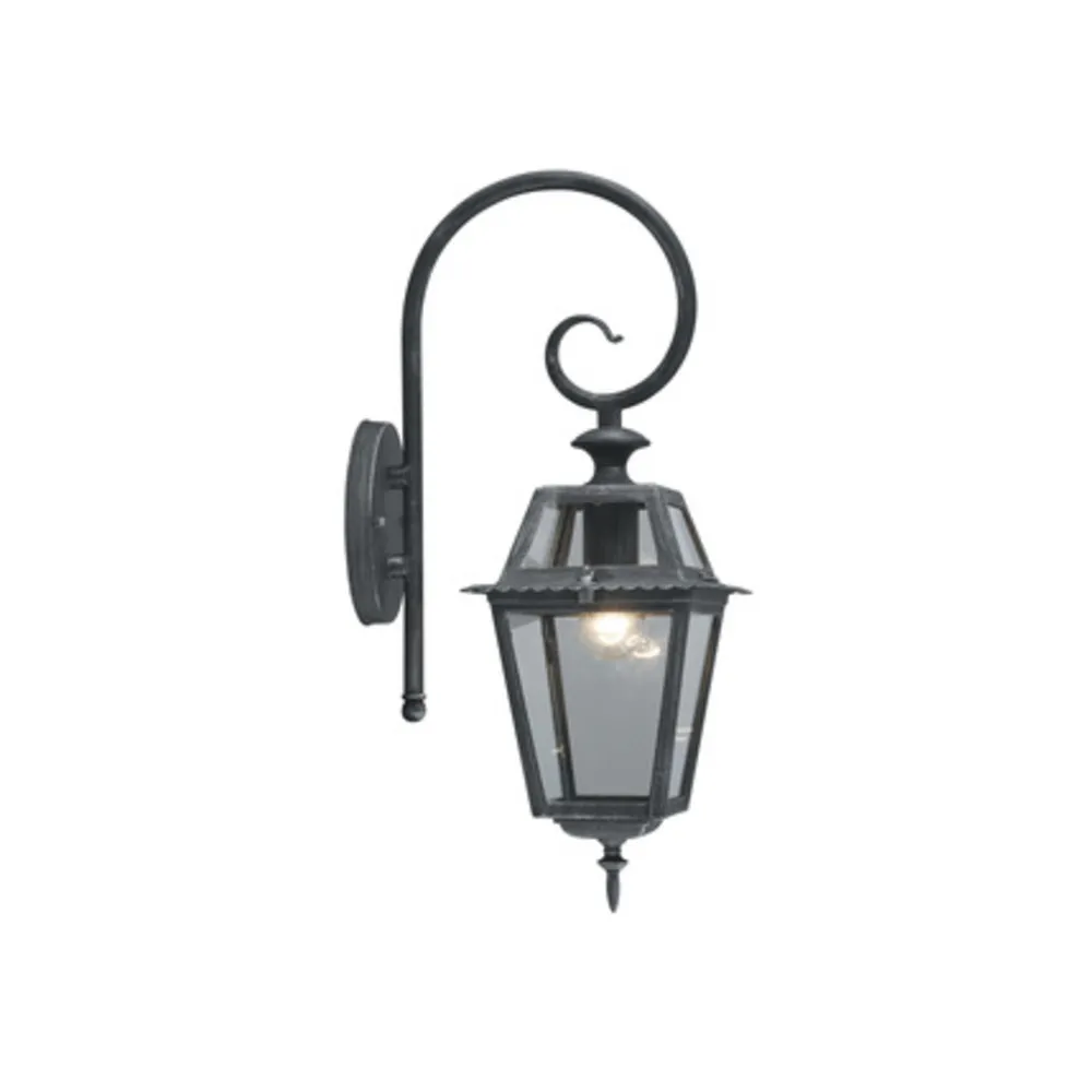 LANTERNA MILANO 60W C/BRACCIO GRIGIO GHISA LANTERNA MILANO 60W C/BRACCIO GRIGIO GHISA