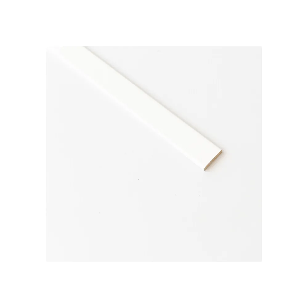 PIATTINA 30X6 MM MDF 240 CM BIANCO (20