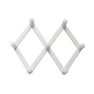 APPENDIABITI ESTENSIBILE A 7 GANCI BIANCO** (2