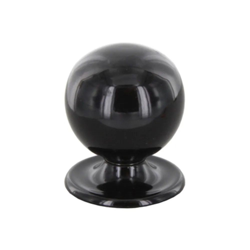 POMOLO OTTONE 2172 2523 D 25 MM TORNITO NERO (25 POMOLO OTTONE 2172 2523 D 25 MM TORNITO NERO (25