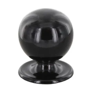 POMOLO OTTONE 2172 2523 D 25 MM TORNITO NERO (25