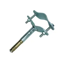 STAFFA C/TASSELLO TUBO ANTENNA  50 MM MURO  FIG.4
