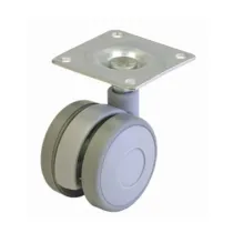 RUOTA MOBILE D 40 MM SIRIO PIASTRA GRIGIO* (12