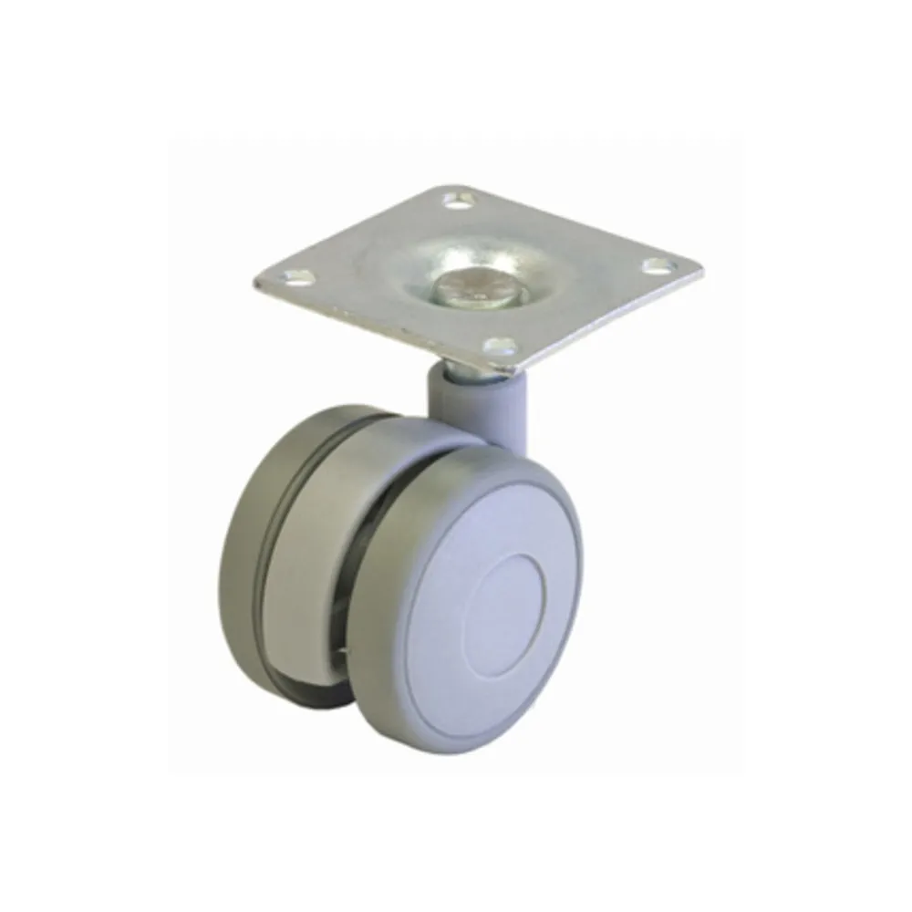 RUOTA MOBILE D 40 MM SIRIO PIASTRA GRIGIO* (12 RUOTA MOBILE D 40 MM SIRIO PIASTRA GRIGIO* (12