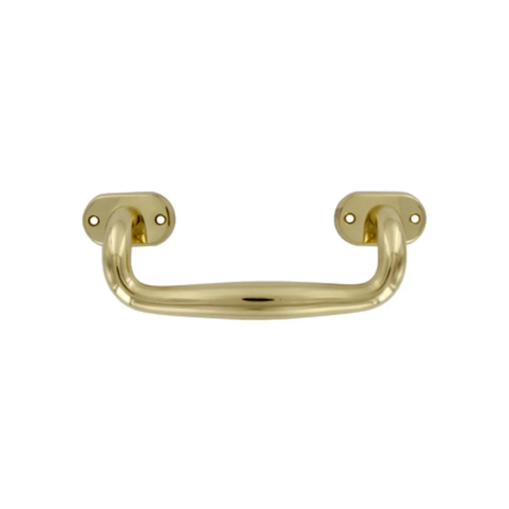 MANIGLIONE OTTONE 610 ZANCATO 240 MM LUC VERN MANIGLIONE OTTONE 610 ZANCATO 240 MM LUC VERN