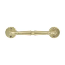 MANIGLIONE OTTONE 603   260 MM LUCIDO VERNICIATO (2