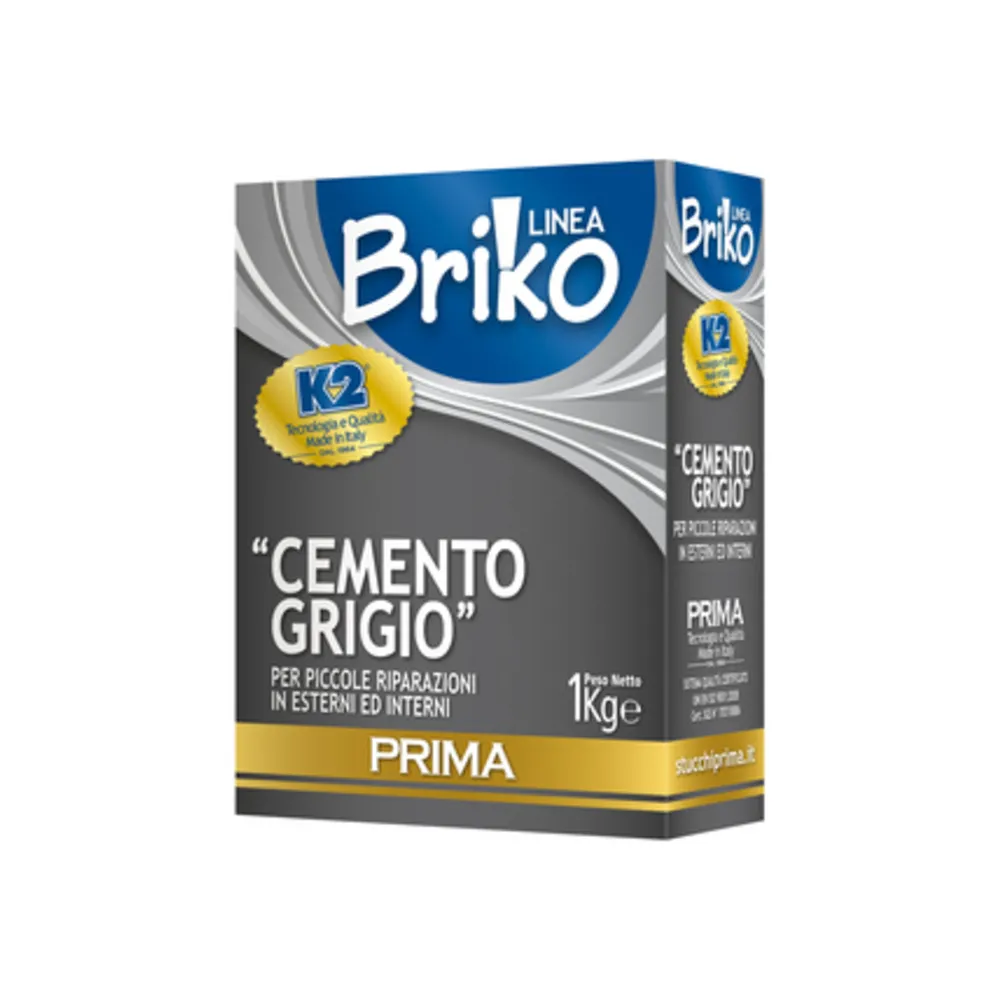 LINEA BRIKO CEMENTO GRIGIO DA  1 KG (12