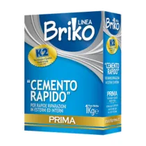 LINEA BRIKO CEMENTO RAPIDO DA  1 KG (12