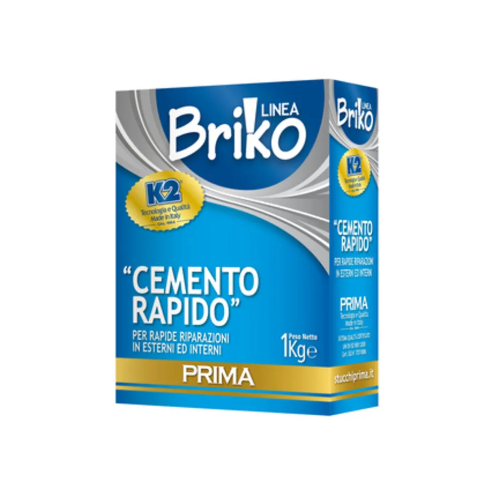 LINEA BRIKO CEMENTO RAPIDO DA  1 KG (12