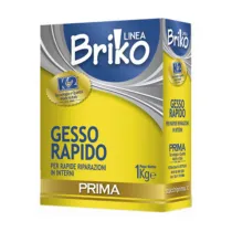 LINEA BRIKO GESSO RAPIDO DA  1 KG (12
