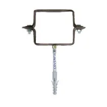 COLLARE P/DISCESE PLUVIALI QUADRO T. MORO 100 MM (50