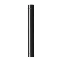 TUBO P/STUFA H 100 CM D 15 CM NERO OPACO (6