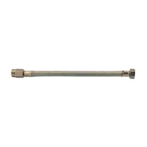 FLESSIBILE INOX PROLUNGATO M 1/2 F 3/8 30 CM DN10 (10