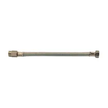 FLESSIBILE INOX PROLUNGATO M 1/2 F 3/8 40 CM DN10 (10