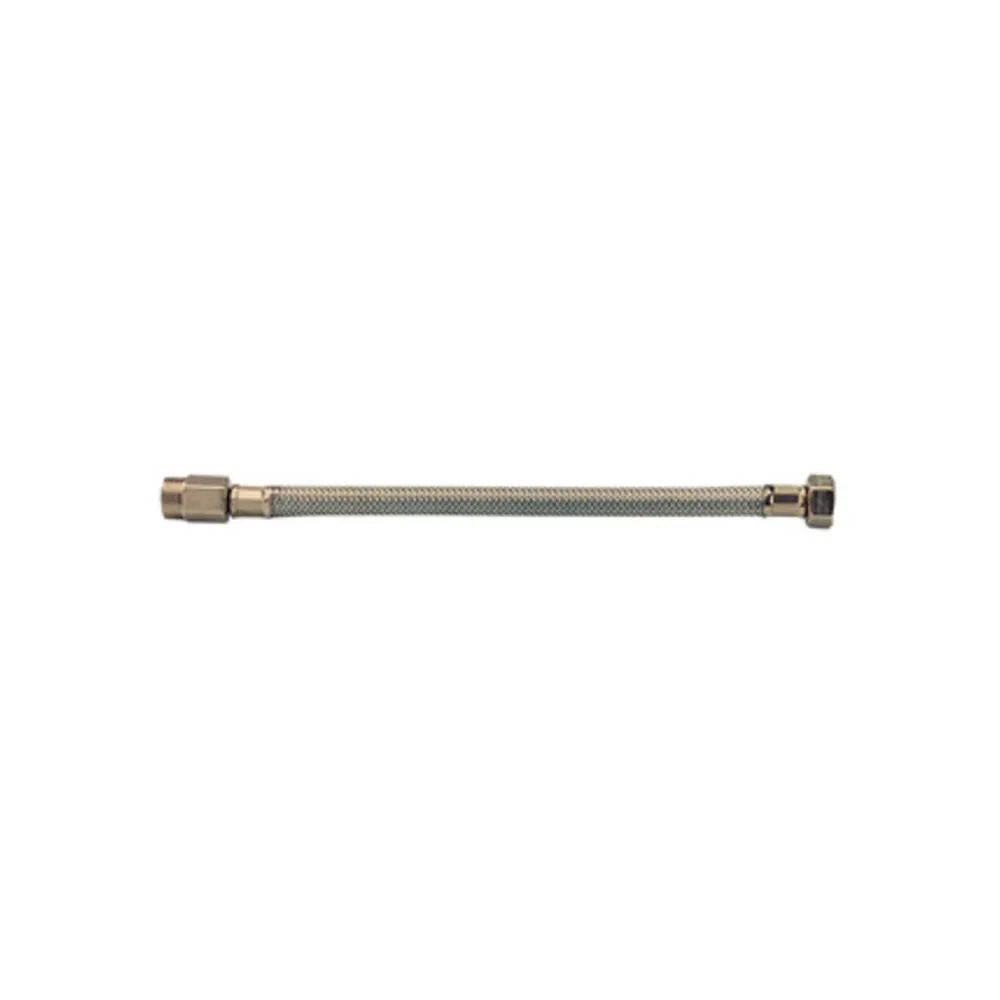 FLESSIBILE INOX PROLUNGATO M 1/2 F 3/8 40 CM DN10 (10 FLESSIBILE INOX PROLUNGATO M 1/2 F 3/8 40 CM DN10 (10
