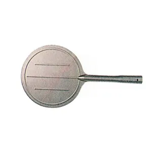 PALA P/PIZZA ACCIAIO INOX D 19 CM S/MANICO     3
