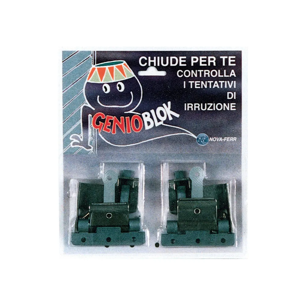 BLOCCA TAPPARELLA GENIOBLOCK ACC INOX DX E SX BLOCCA TAPPARELLA GENIOBLOCK ACC INOX DX E SX