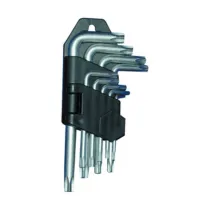SERIE  9 CHIAVI TORX T10-T50 CROMO VANADIO * 20056 (6