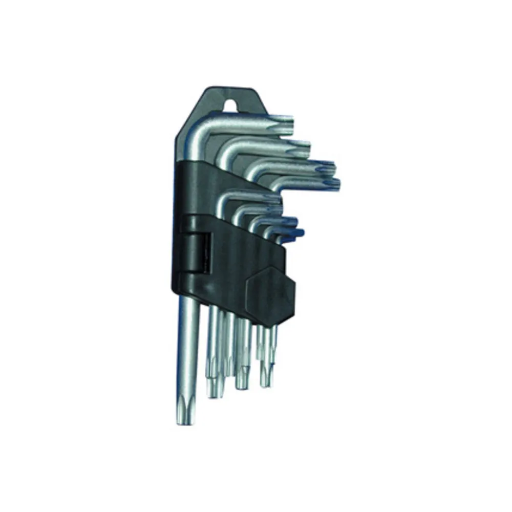 SERIE  9 CHIAVI TORX T10-T50 CROMO VANADIO * 20056 (6