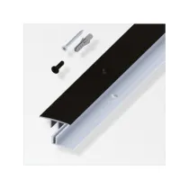 RACCORDO A T P/PARQUET NERO SPAZZOL 100 CM