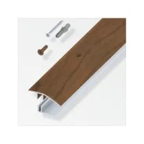 TERMINALE A SCIVOLO P/PARQUET NOCE NAT. 100 CM