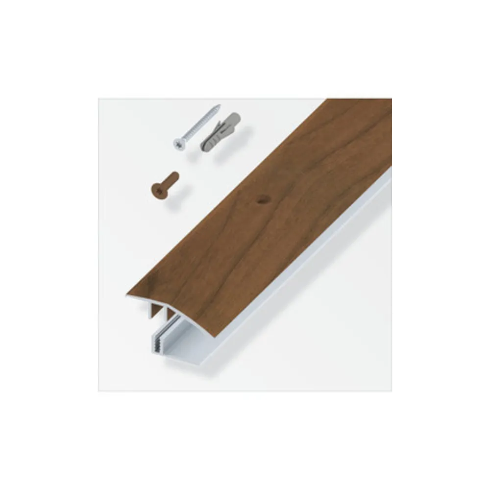 TERMINALE A SCIVOLO P/PARQUET NOCE NAT. 100 CM TERMINALE A SCIVOLO P/PARQUET NOCE NAT. 100 CM