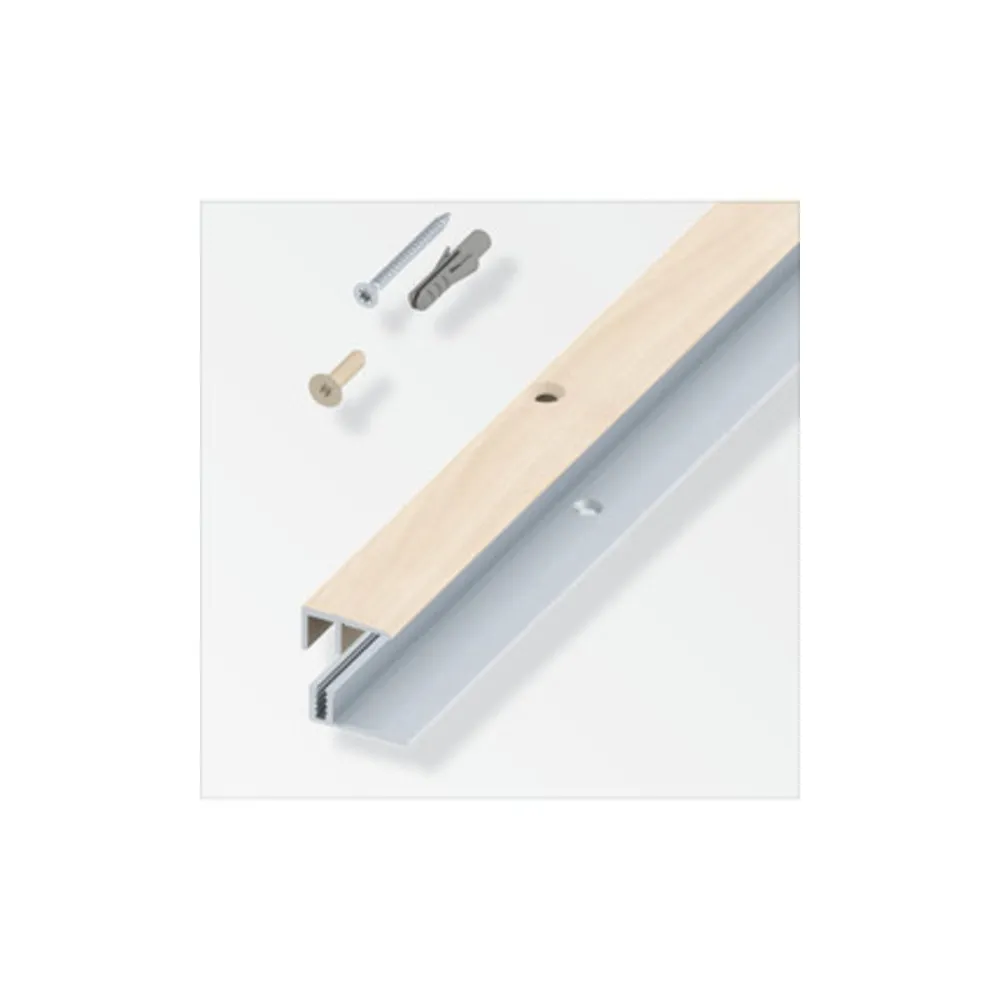 RACCORDO BALCONE P/PARQUET ROVERE CREMA 100CM RACCORDO BALCONE P/PARQUET ROVERE CREMA 100CM