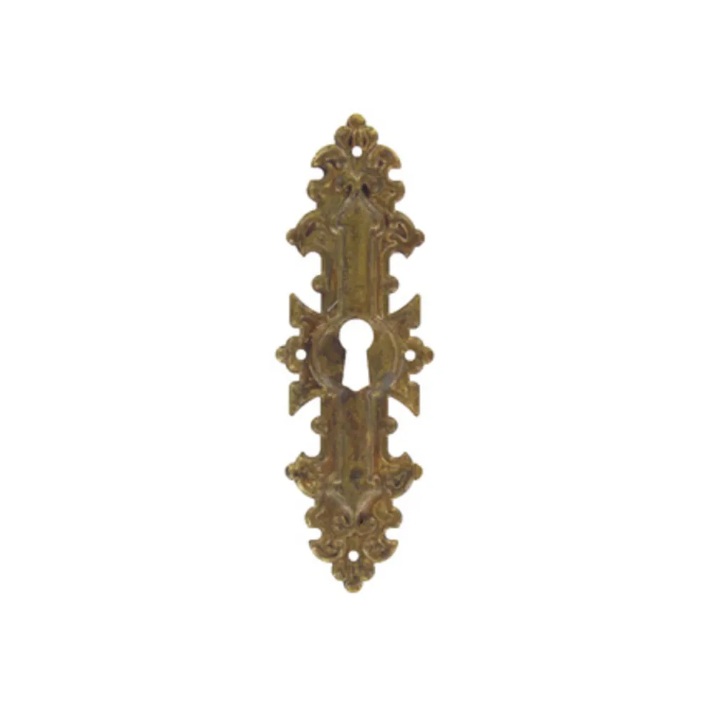 BOCCHETTA OTTONE 30692  38X114 MM ANTICATO** (25