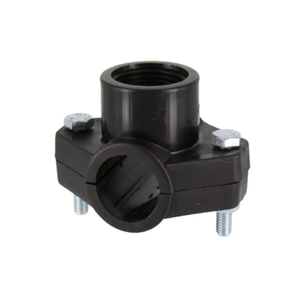 RACCORDO POLIPROP PRESA A STAFFA D 25MMX3/4 F*