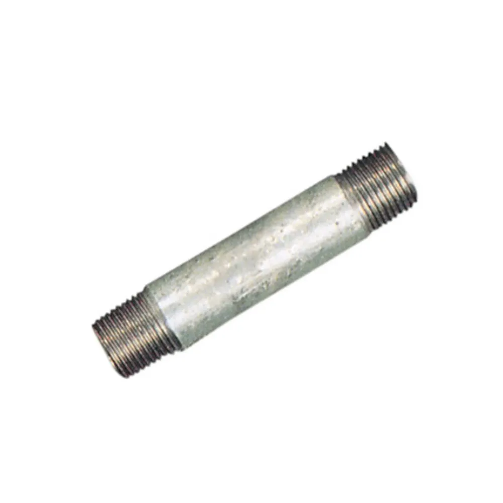 TRONCHETTO ZINCATO 2 FILETTI 532 D 3/4X10 CM (10 TRONCHETTO ZINCATO 2 FILETTI 532 D 3/4X10 CM (10