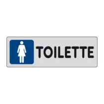 ETICHETTA ADESIVA 150X50 TOILETTE (F) (10