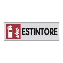 ETICHETTA ADESIVA 150X50 ESTINTORE (10