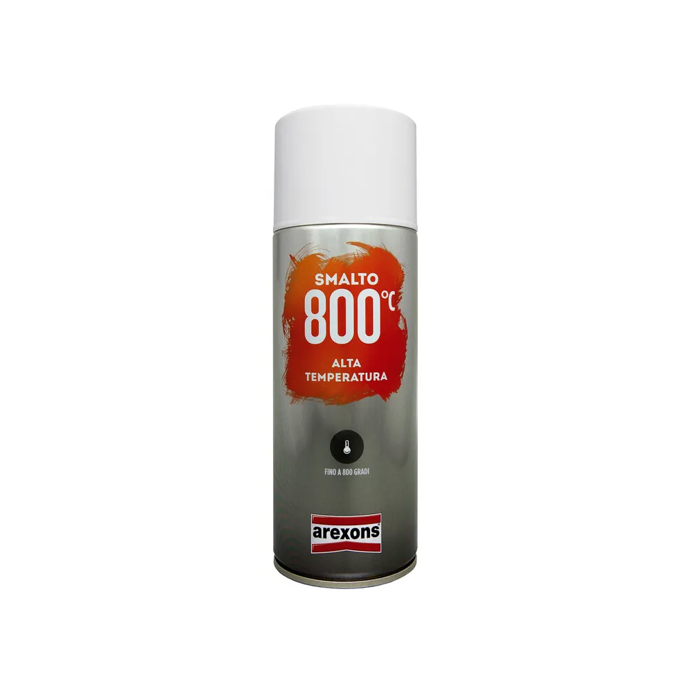 SMALTO SPRAY ALTA TEMPERATURA NERO 3332 (6 SMALTO SPRAY ALTA TEMPERATURA NERO 3332 (6