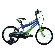 BICICLETTA BIMBO 'CTB' COPPI 16 - blu/verde