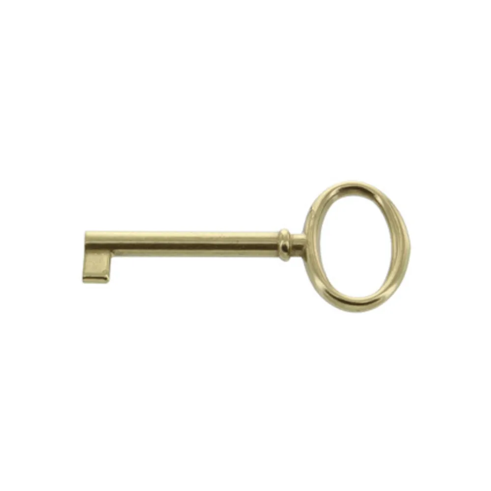 CHIAVE P/MOBILI 33706 34X73 MM OTTONE LUCIDO** (25 CHIAVE P/MOBILI 33706 34X73 MM OTTONE LUCIDO** (25