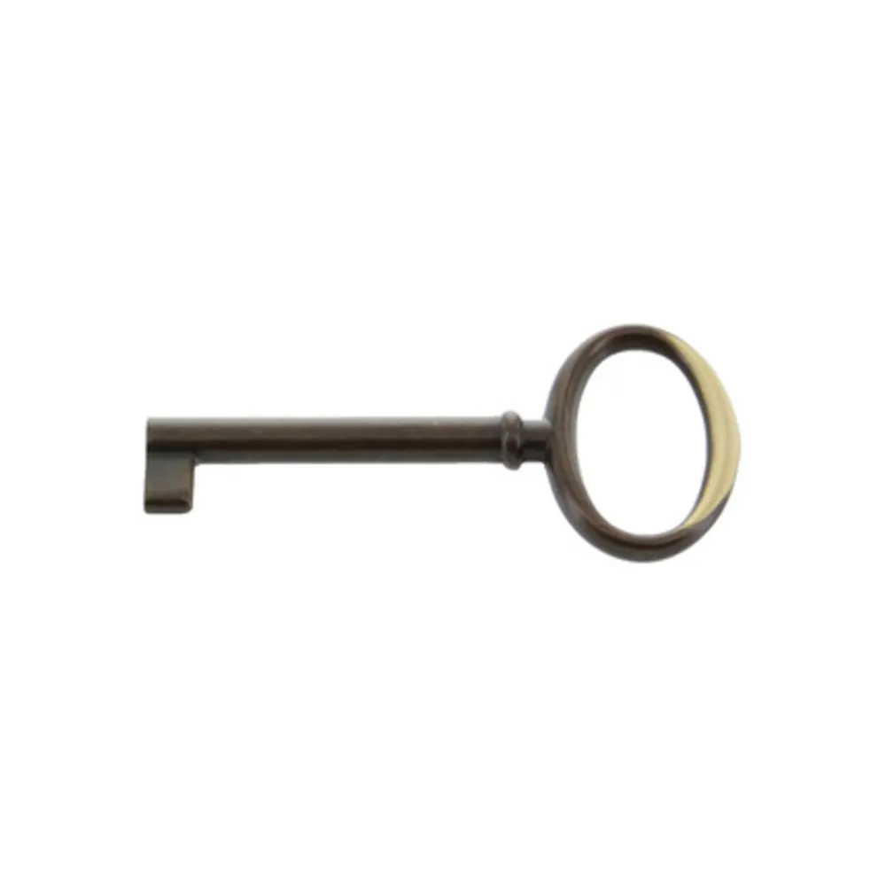 CHIAVE P/MOBILI 33706 34X73 MM BRONZO SFUMATO (25 CHIAVE P/MOBILI 33706 34X73 MM BRONZO SFUMATO (25