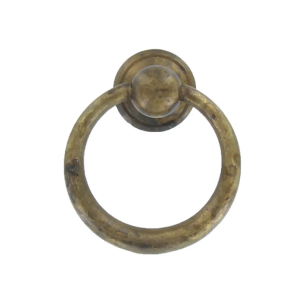 MANIGLIA OTTONE 09202 D 33X39 MM ANTICATO** (50 MANIGLIA OTTONE 09202 D 33X39 MM ANTICATO** (50