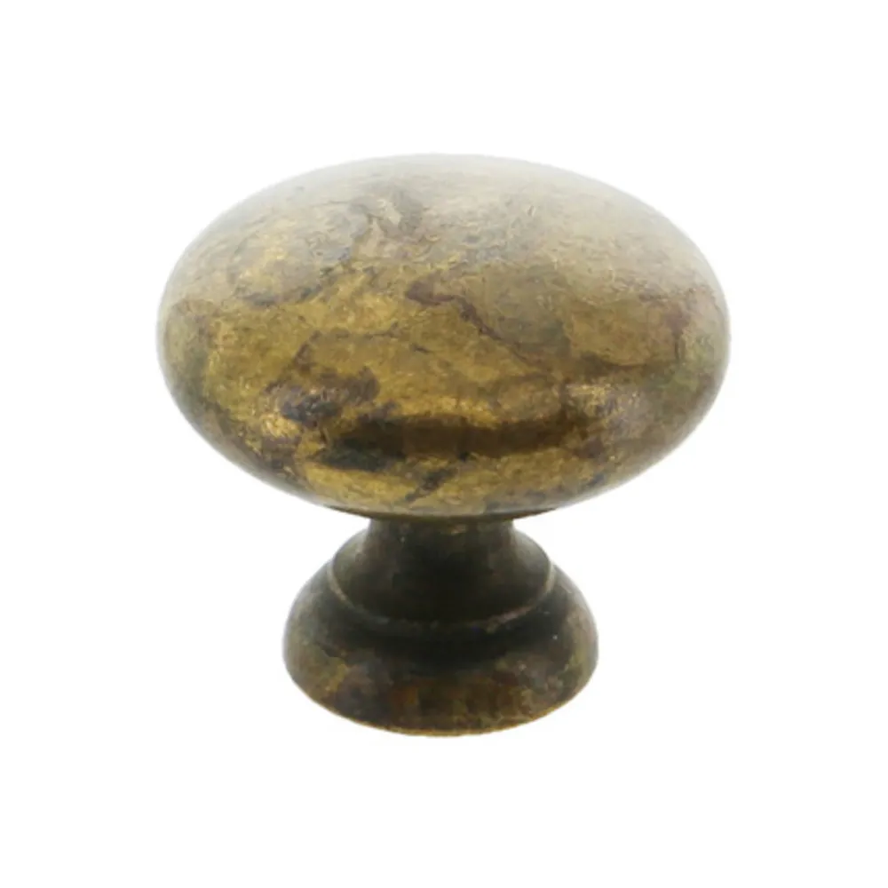 POMOLO OTTONE 24228 D 27 MM ANTICATO** (25 POMOLO OTTONE 24228 D 27 MM ANTICATO** (25