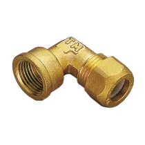 GOMITO OTTONE BICONO F/GAS 10X1/2 PES (10