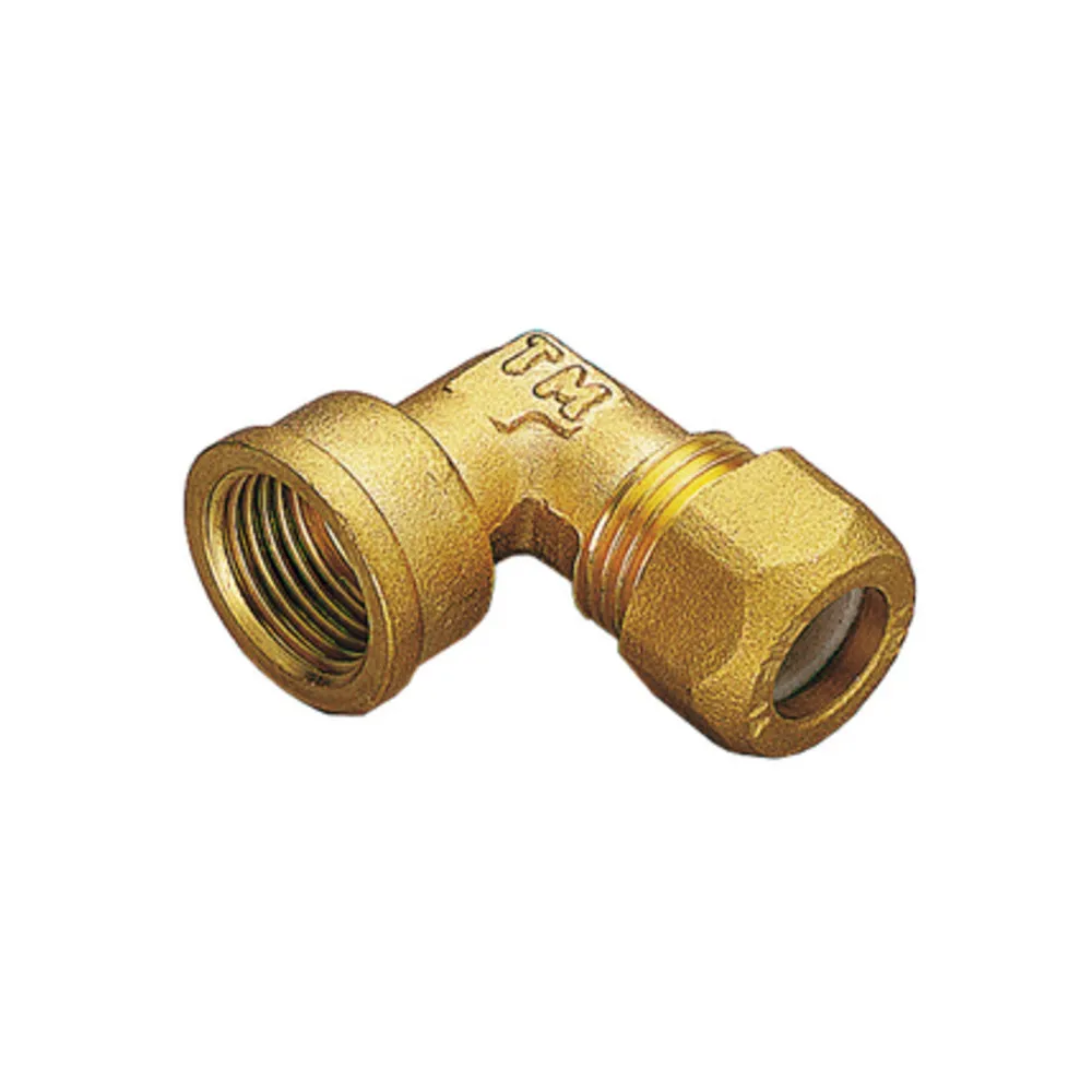 GOMITO OTTONE BICONO F/GAS 10X1/2 PES (10 GOMITO OTTONE BICONO F/GAS 10X1/2 PES (10