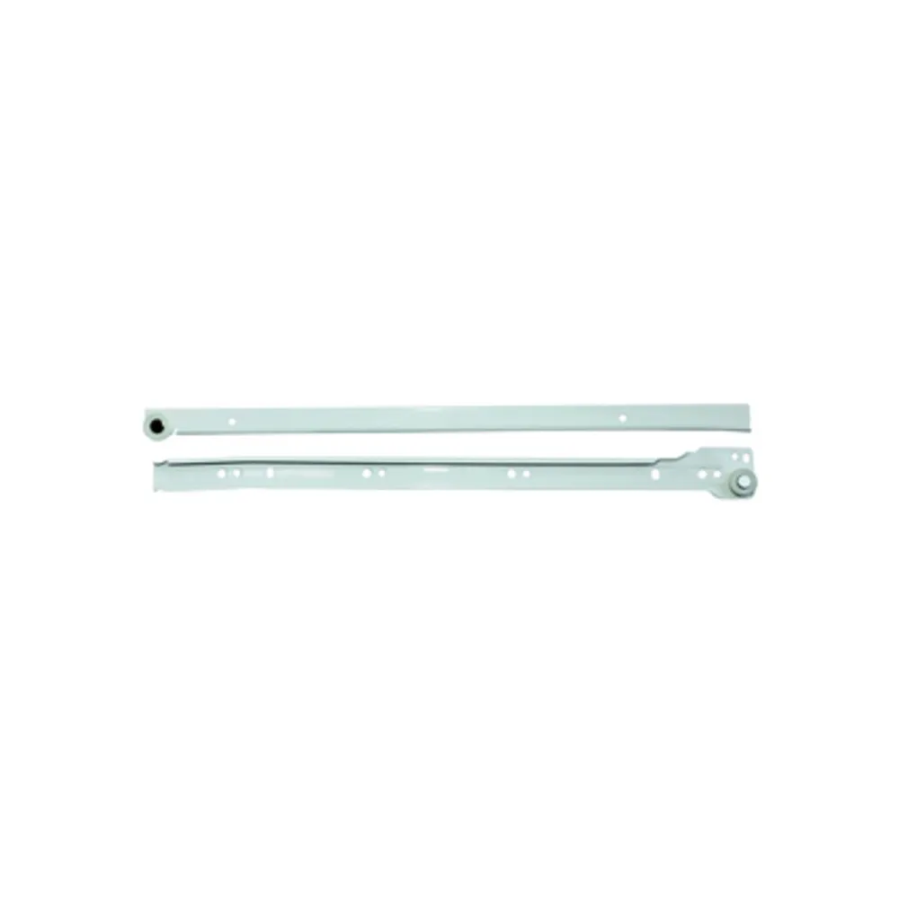 GUIDA P/CASSETTI ACCIAIO 40 CM LACCATO BIANCO* (25 GUIDA P/CASSETTI ACCIAIO 40 CM LACCATO BIANCO* (25