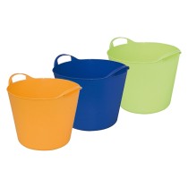 SECCHIO CONTENITORE MULTIUSO 'FLEX-BAG' Ø 32 cm - 15 lt arancio