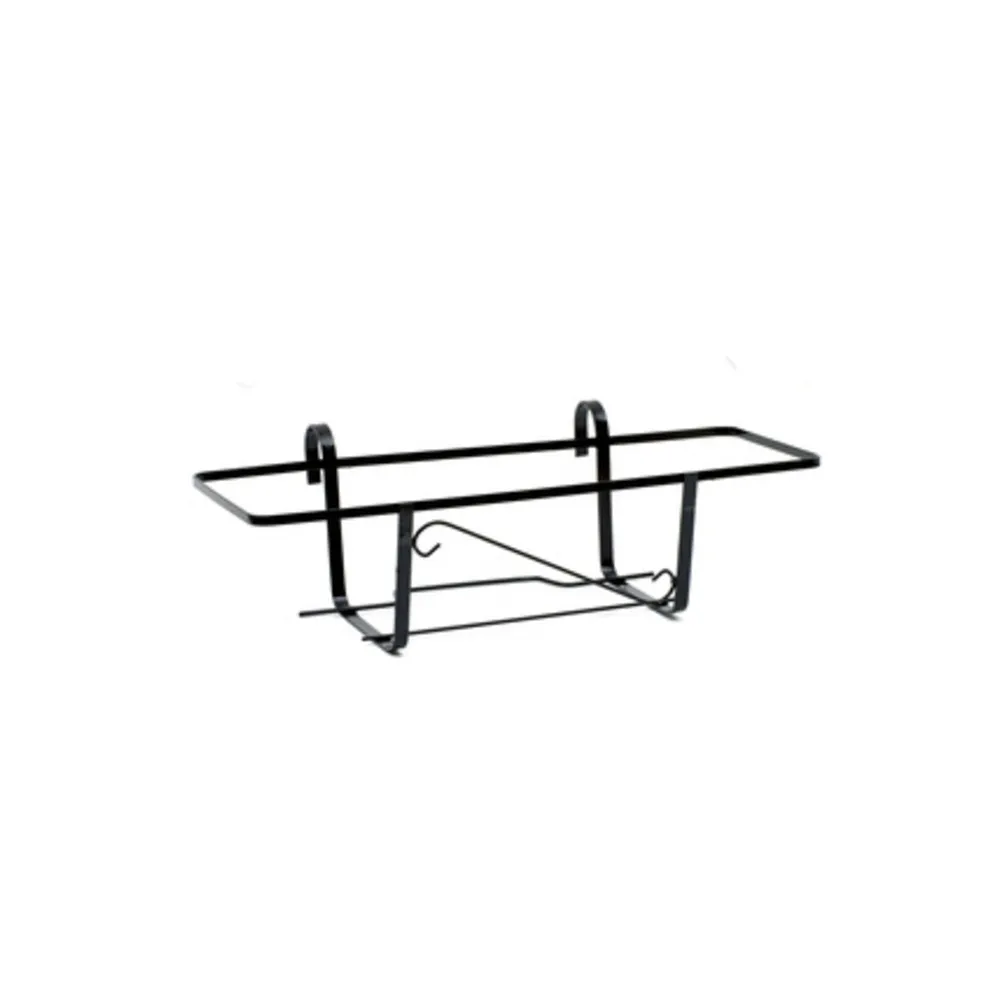 FIORIERA DA BALCONE TIPO NAPOLI 60 CM NERO (5 FIORIERA DA BALCONE TIPO NAPOLI 60 CM NERO (5