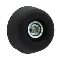 SOTTOSEDIA A CONO C/VITE NERO 25 MM CONF 8 PZ* (20