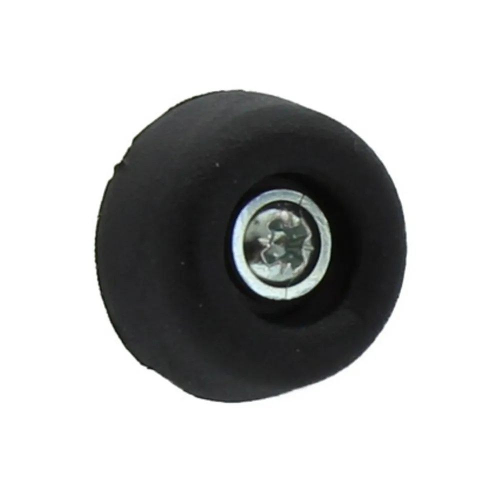 SOTTOSEDIA A CONO C/VITE NERO 25 MM CONF 8 PZ* (20