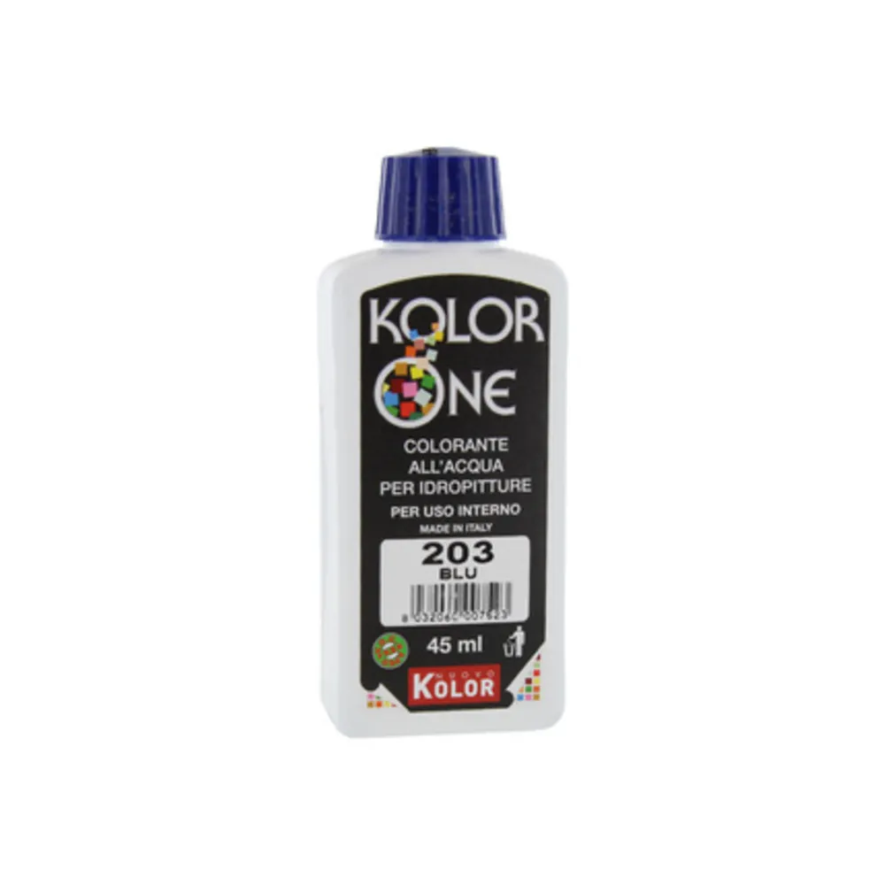 COLORANTE KOLOR ONE 45 ML BLU 203 (12 COLORANTE KOLOR ONE 45 ML BLU 203 (12